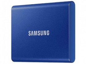 Hard Disk Extern MD 2.5" 1.0TB USB3.2/Type-C Samsung Portable SSD T7 Blue Magazin Calculatoare Chisinau